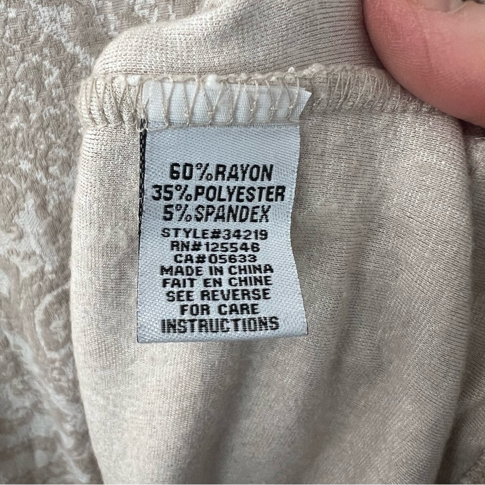 Habitat Scroll Tapestry Patterned Top - image 4